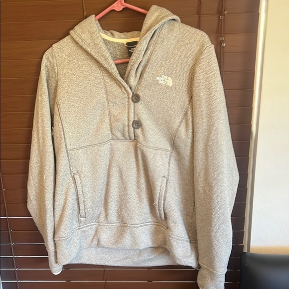The North Face Tops - The North Face Gray Relaxed Sweatshirt